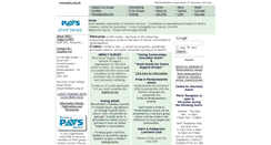 Desktop Screenshot of pavs.org.uk